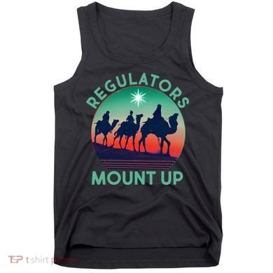 Christmas Regulars Mount Up Three Wise Men Tank Top