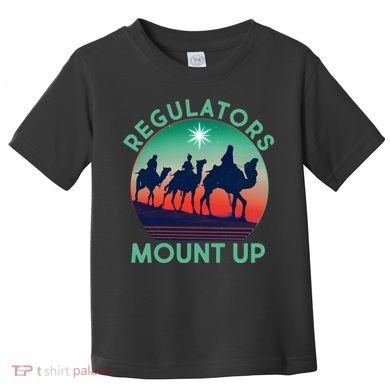 Christmas Regulars Mount Up Three Wise Men Toddler T-Shirt