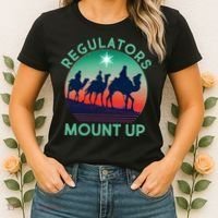 Christmas Regulars Mount Up Three Wise Men Women's T-Shirt thumb 2