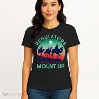 Christmas Regulars Mount Up Three Wise Men Women's T-Shirt thumb 4