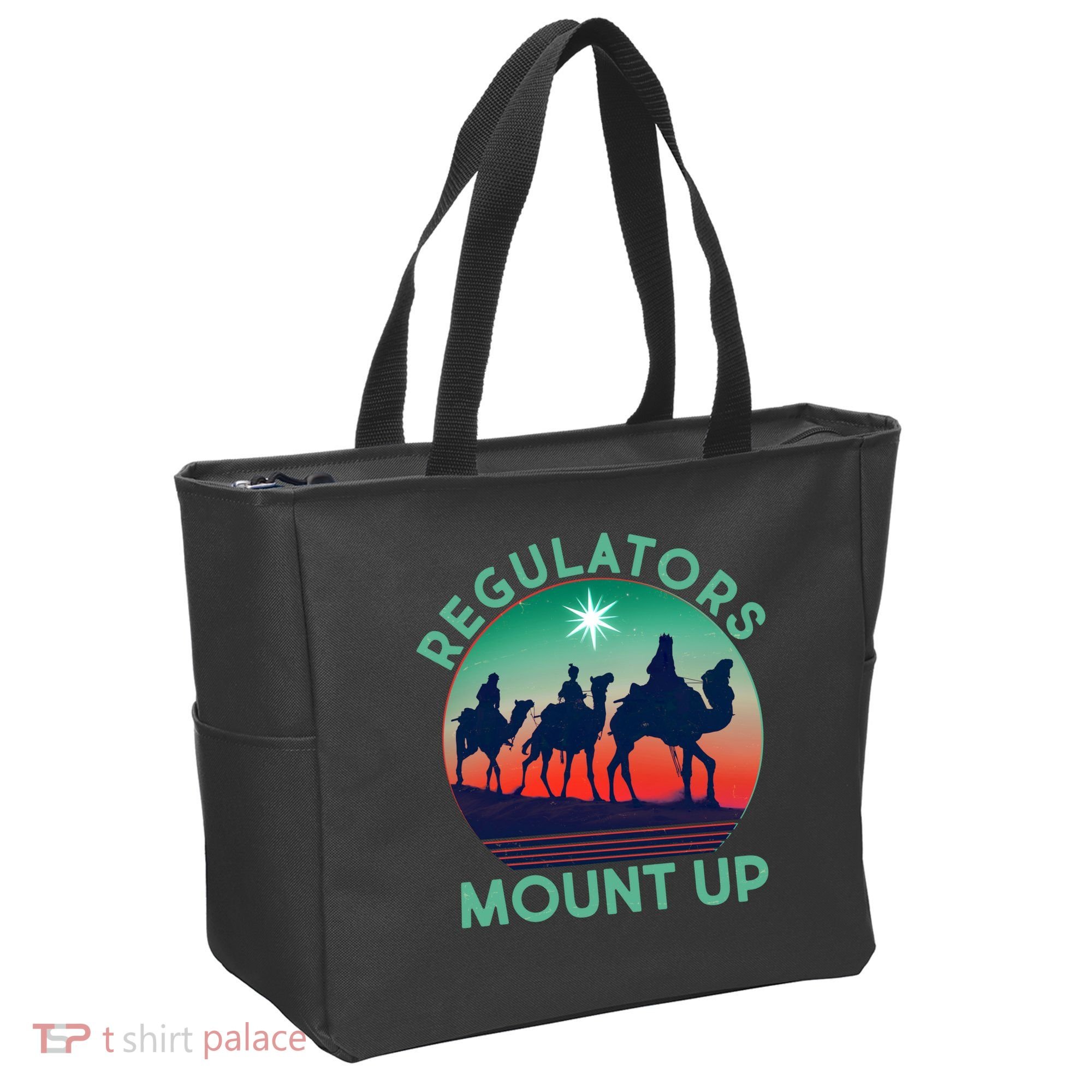 Christmas Regulars Mount Up Three Wise Men Tote Bag