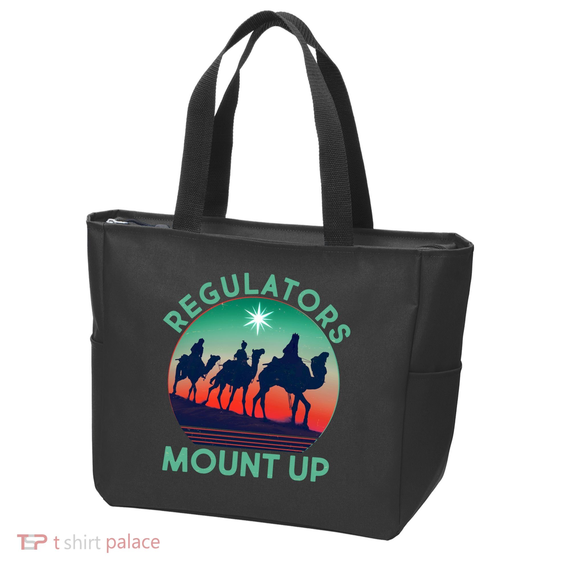 Christmas Regulars Mount Up Three Wise Men Tote Bag