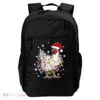 Christmas Santa Chicken Backpack thumb 0