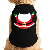 Christmas Santa Claus Big Head Suit Doggie Tank thumb 0
