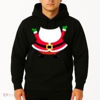 Christmas Santa Claus Big Head Suit Hoodie thumb 2