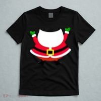 Christmas Santa Claus Big Head Suit T-Shirt thumb 5