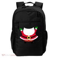 Christmas Santa Claus Big Head Suit Backpack thumb 0