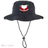 Christmas Santa Claus Big Head Suit Bucket Hat thumb 0