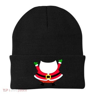Christmas Santa Claus Big Head Suit Beanie