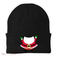 Christmas Santa Claus Big Head Suit Beanie thumb 0