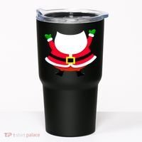 Christmas Santa Claus Big Head Suit Tumbler thumb 0