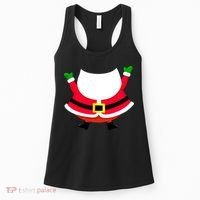 Christmas Santa Claus Big Head Suit Women's Tank Top thumb 0