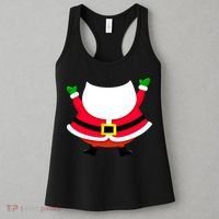 Christmas Santa Claus Big Head Suit Women's Tank Top thumb 3