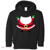 Christmas Santa Claus Big Head Suit Toddler Hoodie thumb 0