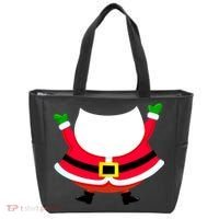 Christmas Santa Claus Big Head Suit Tote Bag thumb 0