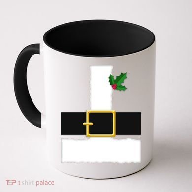 Christmas Santa Costume Top Coffee Mug
