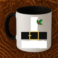 Christmas Santa Costume Top Coffee Mug thumb 2