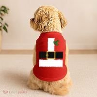 Christmas Santa Costume Top Doggie Tank thumb 2