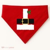 Christmas Santa Costume Top USA-Made Doggie Bandana thumb 0