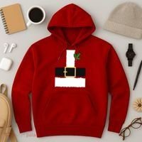 Christmas Santa Costume Top Hoodie thumb 3
