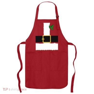 Christmas Santa Costume Top Apron