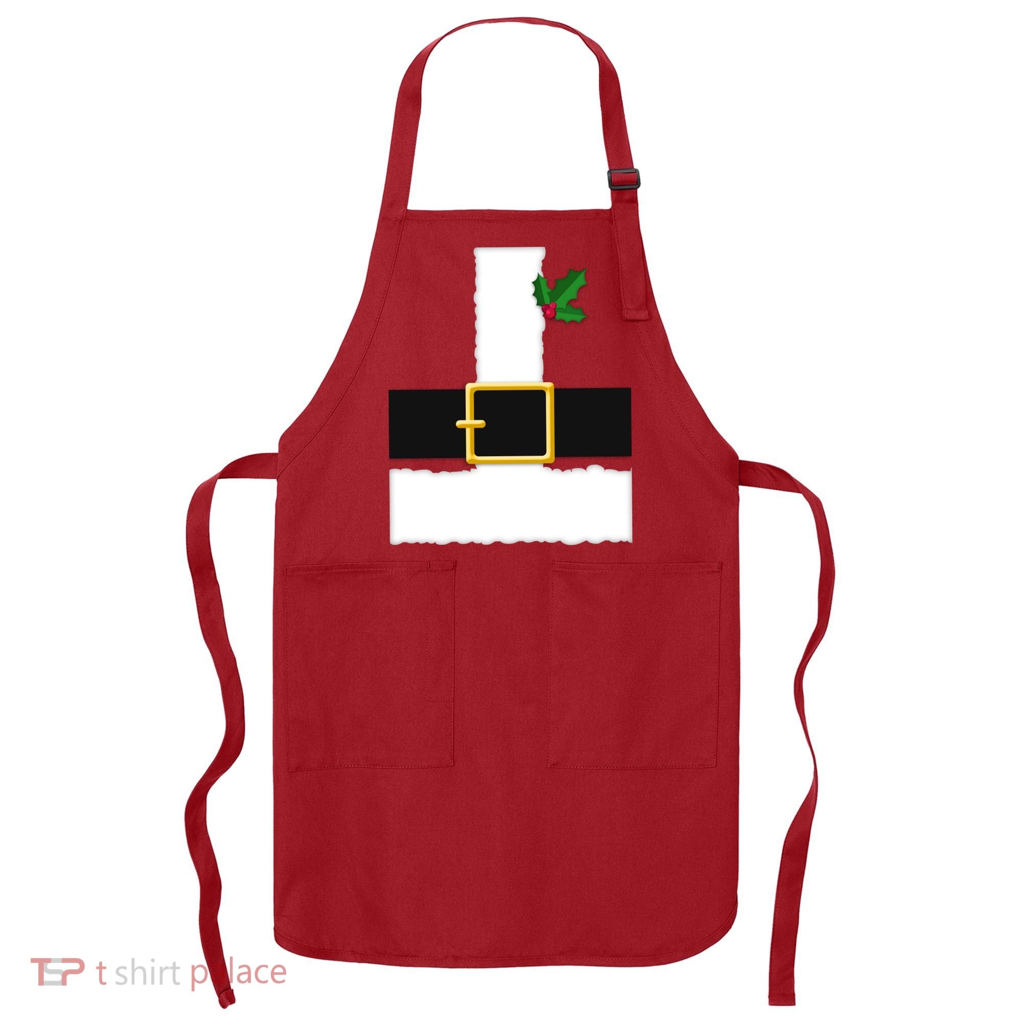 Christmas Santa Costume Top Apron