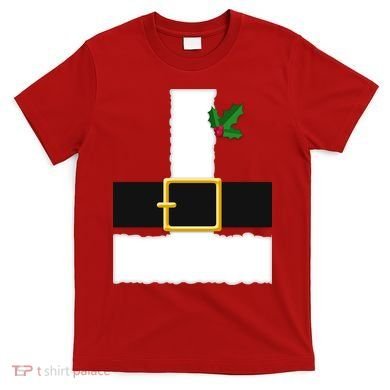 Christmas Santa Costume Top T-Shirt