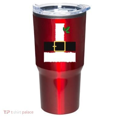 Christmas Santa Costume Top Tumbler