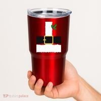 Christmas Santa Costume Top Tumbler thumb 2