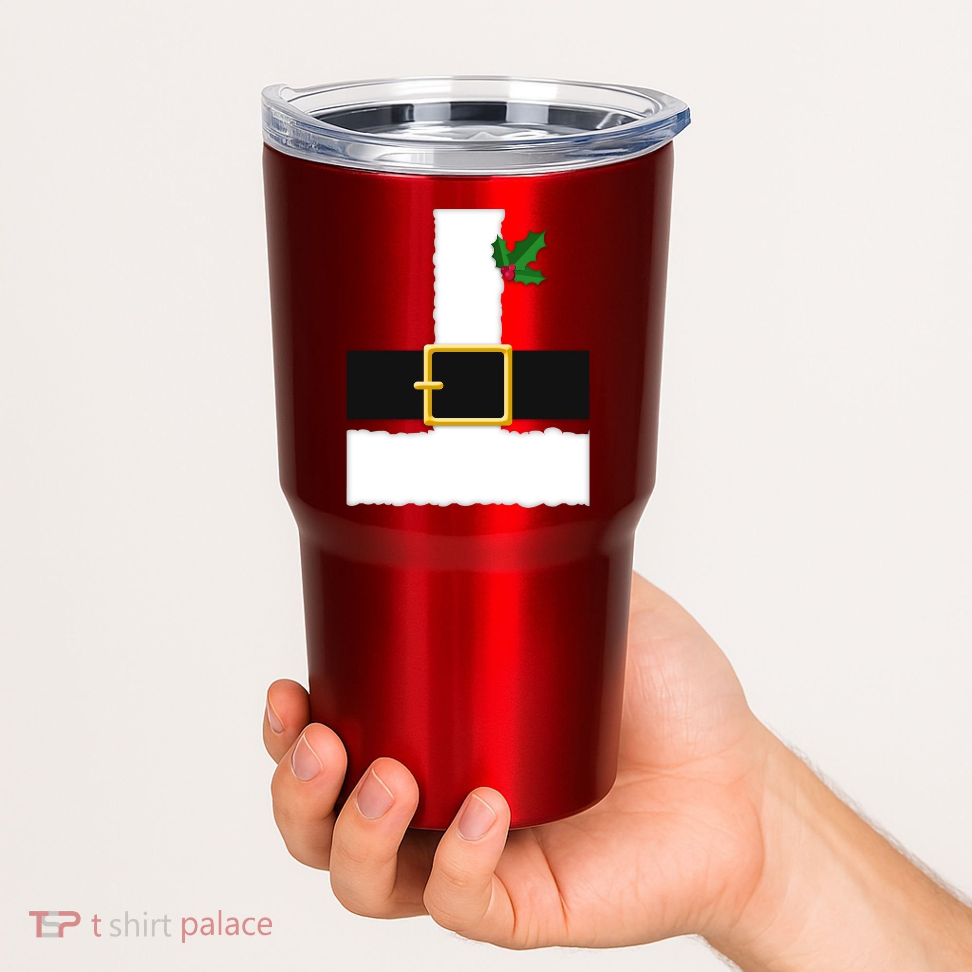 Christmas Santa Costume Top Tumbler