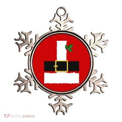Christmas Santa Costume Top Ornament