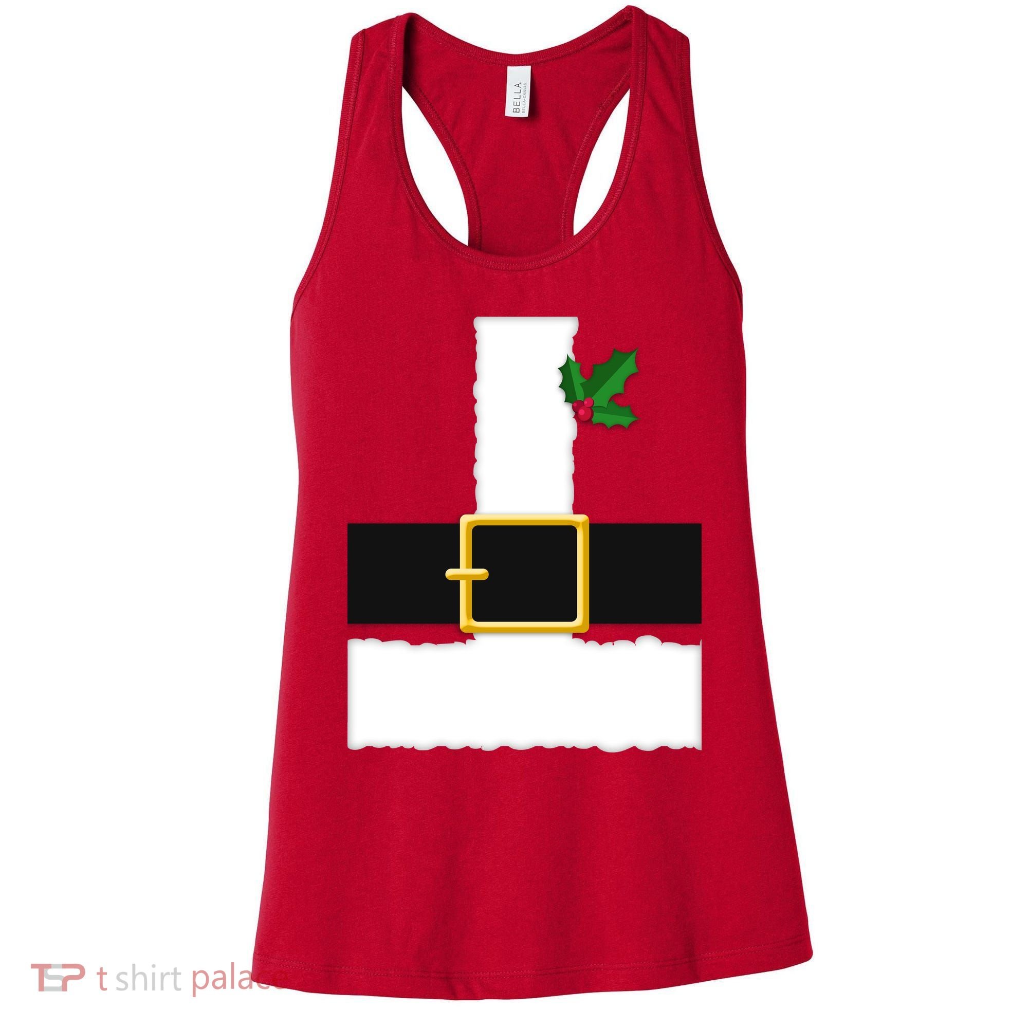 Christmas Santa Costume Top Women's Tank Top