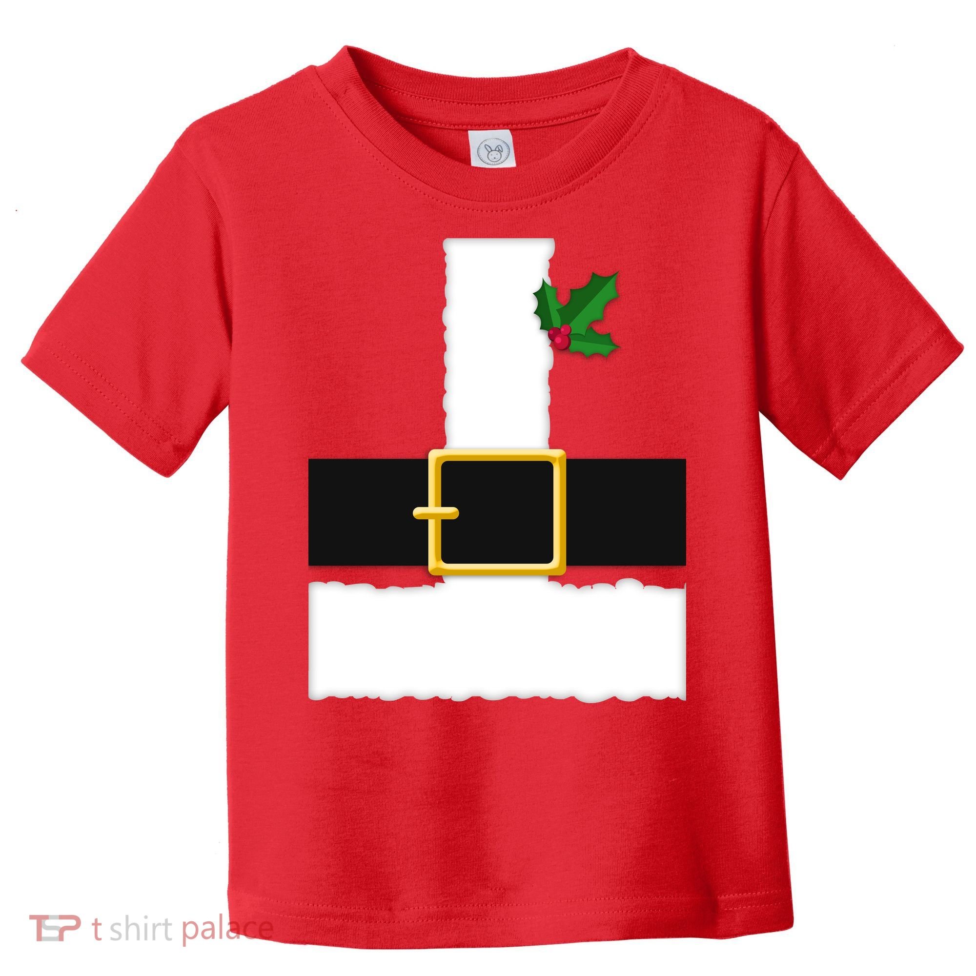 Christmas Santa Costume Top Toddler T-Shirt