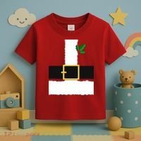 Christmas Santa Costume Top Toddler T-Shirt thumb 3