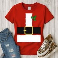 Christmas Santa Costume Top Women's T-Shirt thumb 3