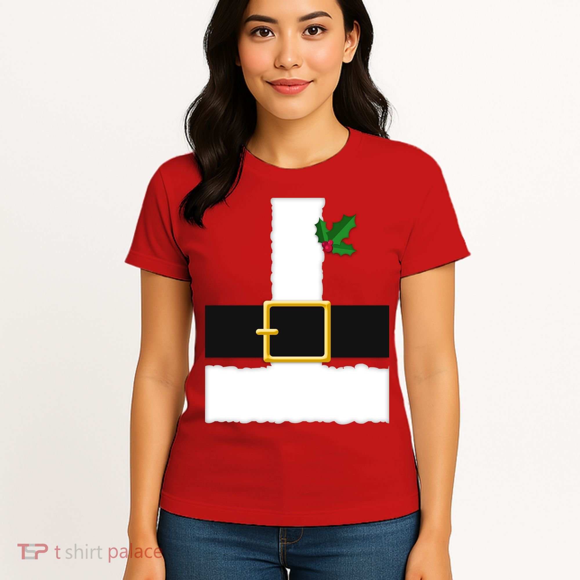 Christmas Santa Costume Top Women's T-Shirt