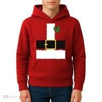 Christmas Santa Costume Top Kids Hoodie thumb 4