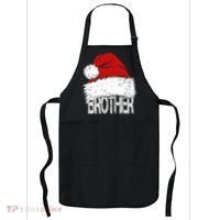Christmas Santa Hat Brother Apron thumb 0