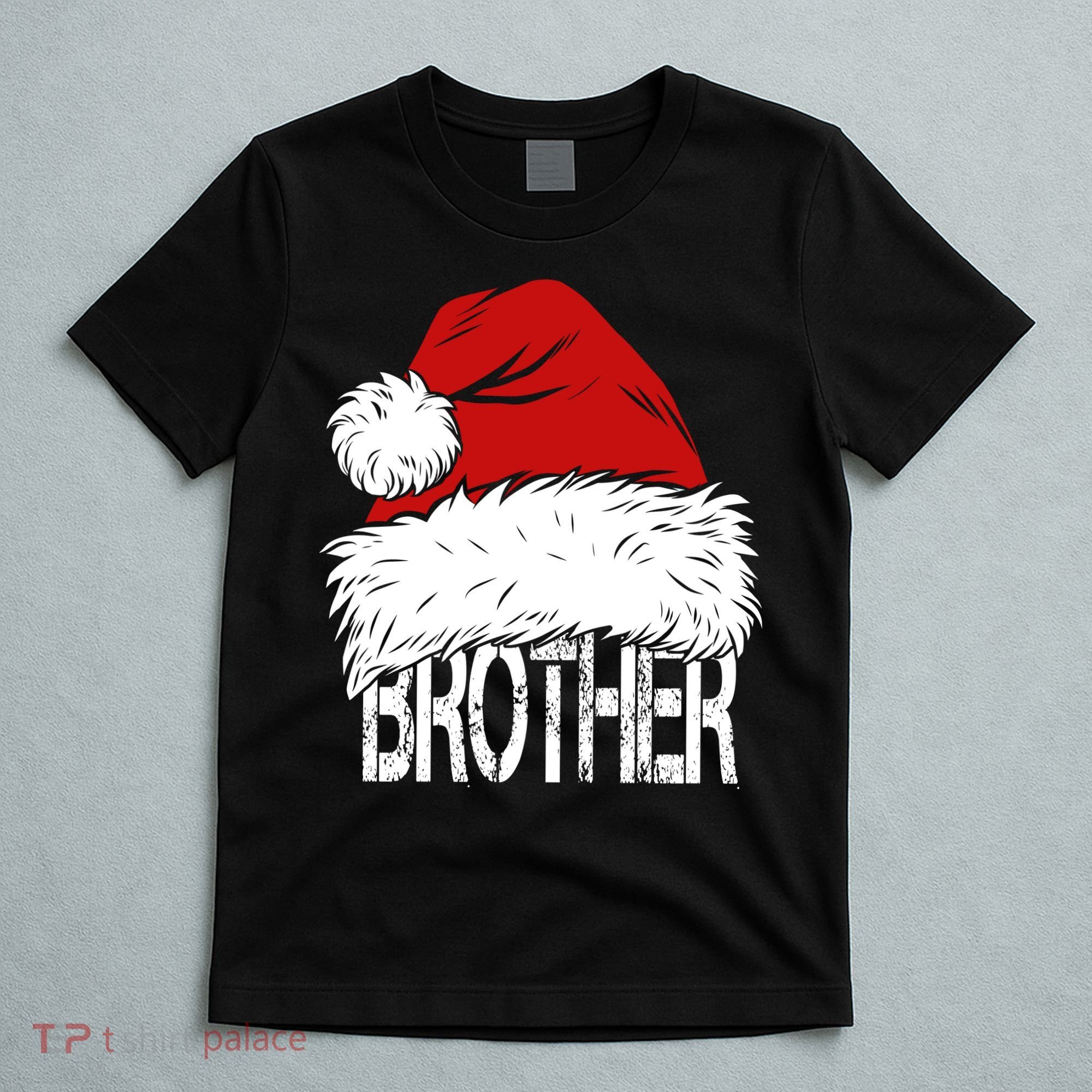Christmas Santa Hat Brother T-Shirt