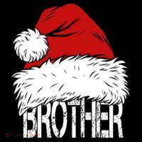 Christmas Santa Hat Brother T-Shirt thumb 7