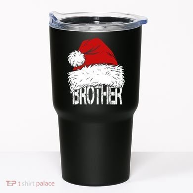 Christmas Santa Hat Brother Tumbler