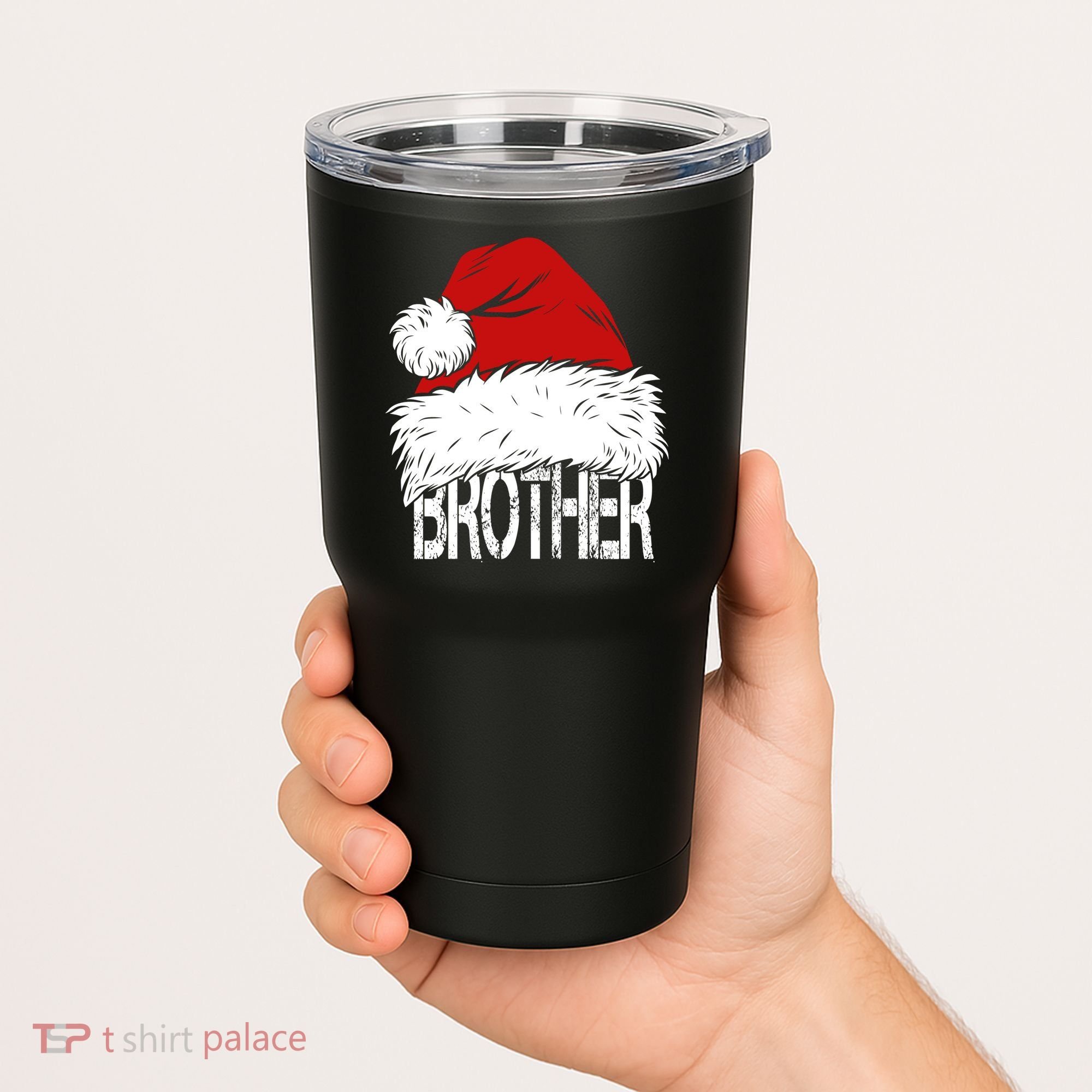 Christmas Santa Hat Brother Tumbler