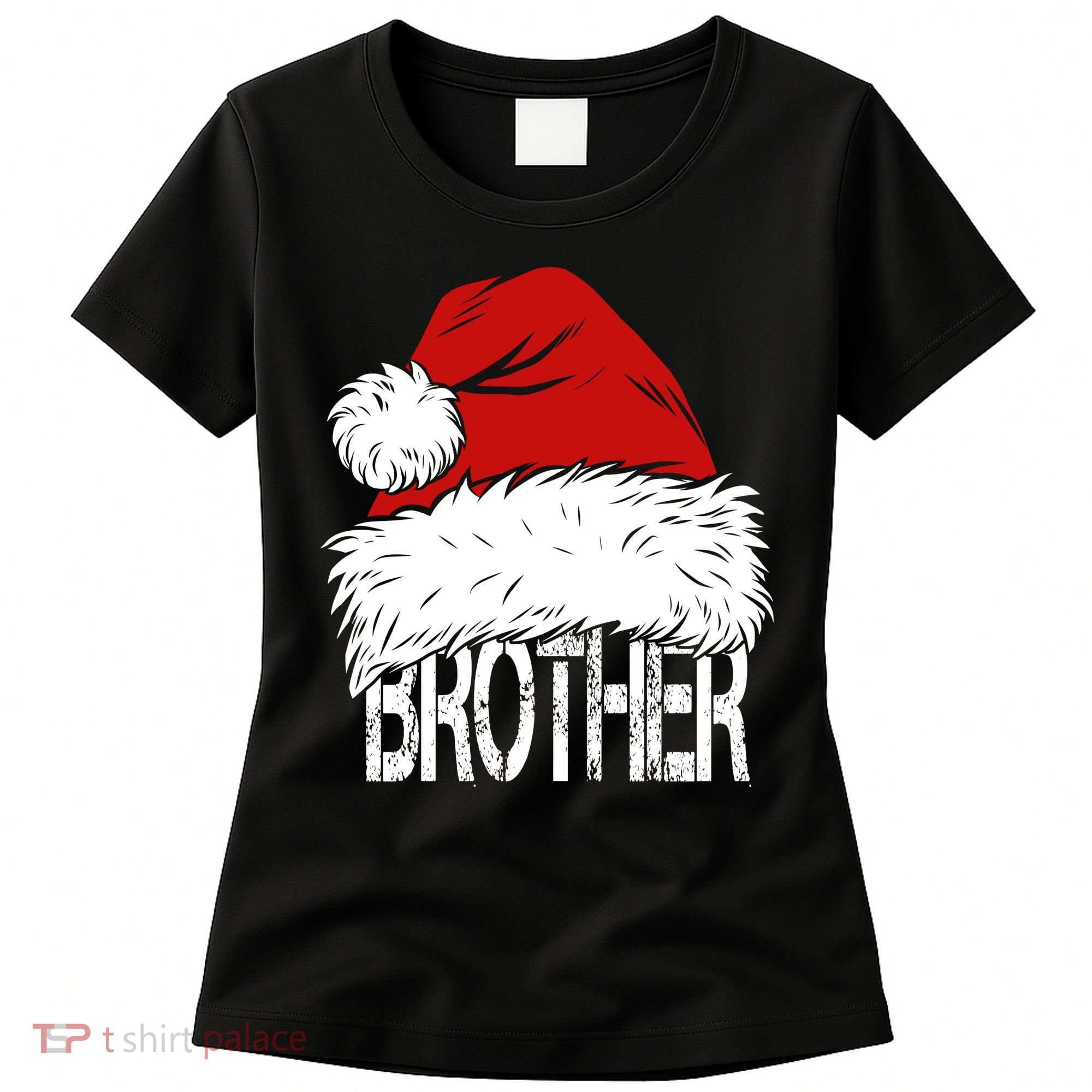 Christmas Santa Hat Brother Women's T-Shirt
