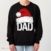 Christmas Santa Hat Dad Women's Sweatshirt thumb 0