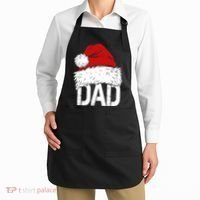Christmas Santa Hat Dad Apron thumb 2