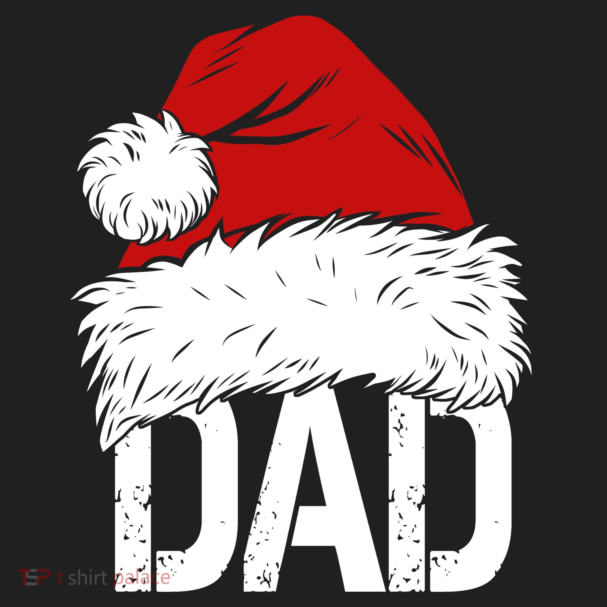 Christmas Santa Hat Dad Beanie