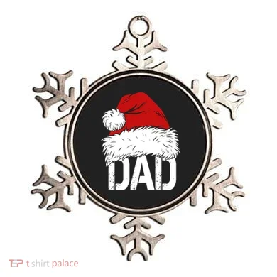 Christmas Santa Hat Dad Ornament