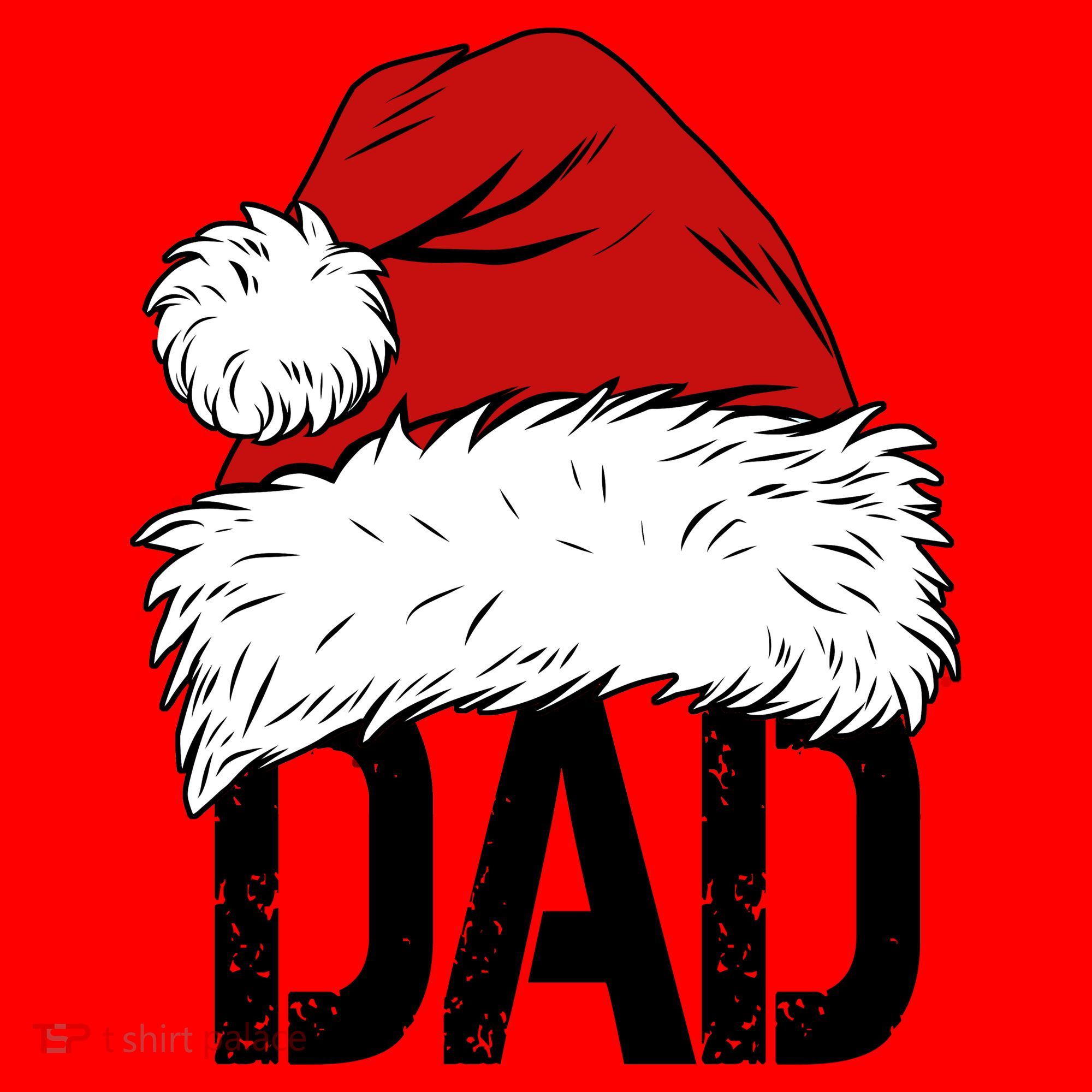 Christmas Santa Hat Dad Santa Hat