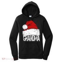Christmas Santa Hat Grandma Women's Hoodie thumb 0