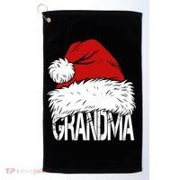 Christmas Santa Hat Grandma Golf Towel thumb 0